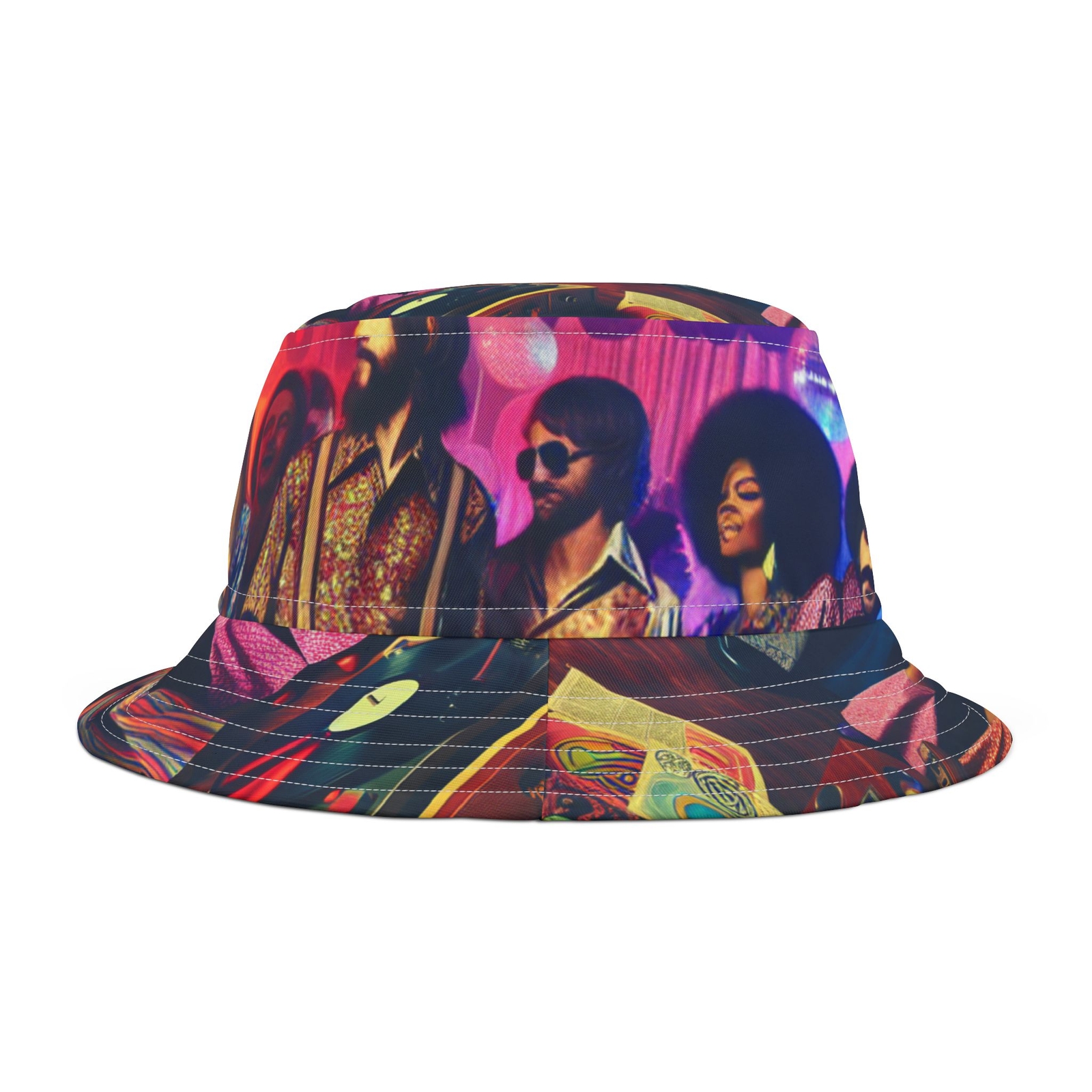 AOP Custom Print Bucket Hat for Men and Women-image