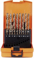 Projahn Spiralbohrer Set 19Tlg Hss-Co 5% Din 338 Typ Va Ø 1-10 Mm 67381 Stahl