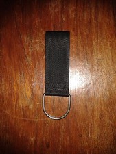 50mm WELDED MARINE STAINLESS STEEL D RING on WEBBING