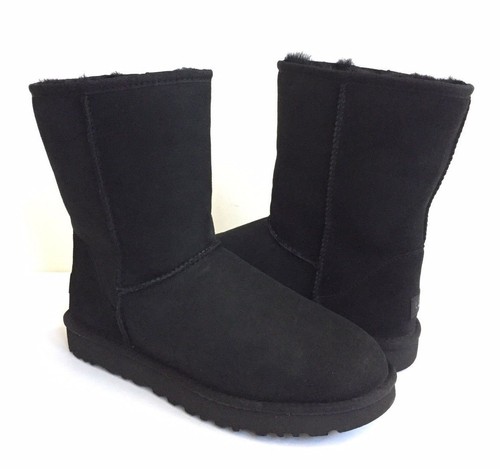 UGG CLASSIC SHORT II BLACK WATER 