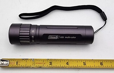 COLEMAN LED MULTI-COLOR FLASH LIGHT -WHITE RED AND BLUE