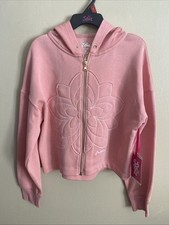 Justice Girls Full Hoodie Jacket Size Medium 10