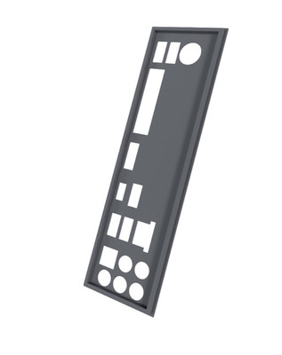 IO Shield Backplate for Biostar Racing X370GTN / X470GTN Motherboard Replacement