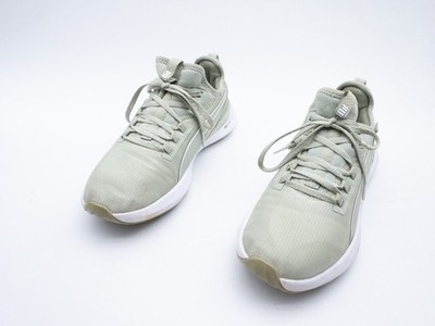 PUMA Unisex Sneaker Freizeitschuh Turnschuh grün Gr 38,5 EU Art 33069-70