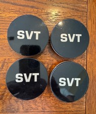 4 Ford Mustang Svt Wheel Center Cap Pn 1r33-1a096-aa - Peel Off Svt Sticker