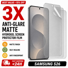 Samsung Galaxy S26 / S26 Hydrogel Screen Protector Anti-Glare Matte