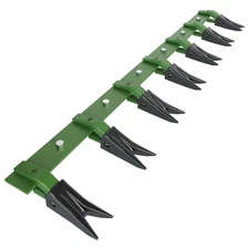 Heavy-Duty Bucket Tooth Bar 4560LBS Load for Sub-Compact Tractors,Fits 1/2" Edge