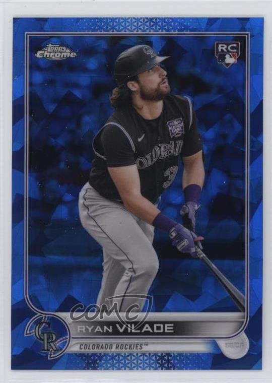 2022 Topps Chrome Sapphire Edition Ryan Vilade #586 rw9