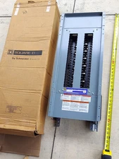 Square D 3-Phase NF442L2C Panelboard Interior, Main Lug, Copper, 250A, 42 Spaces