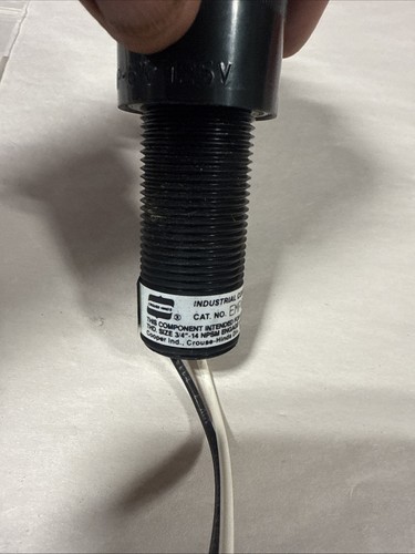 COOPER CROUSE HINDS EMP009-J1-M3 RED PILOT LIGHT EMP009J1M3 *NEW* - Picture 3 of 6