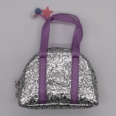 American Girl 2019 Ballet Practice Accessories Glittery Silver Bag for 18'' Doll