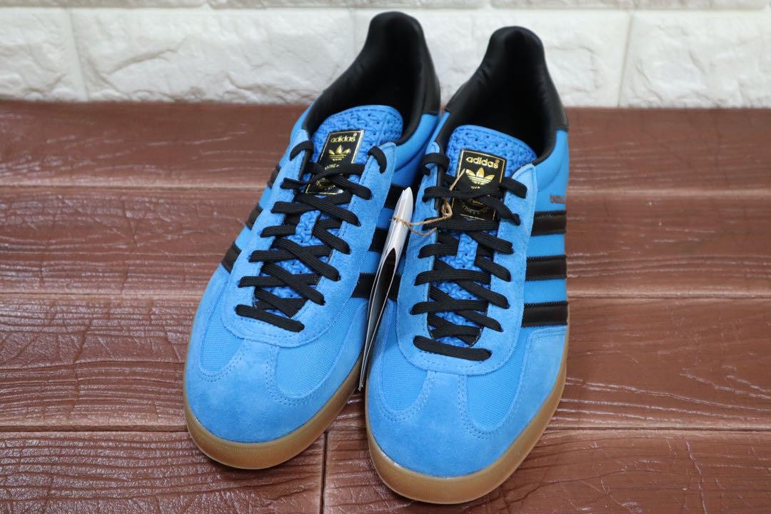 ●ADIDAS● GAZELLE INDOOR BRIGHT BLUE ★送料関税込★ アディダス adidas GAZELLE （INDOOR BRIGHT BLUE/CORE BLACK