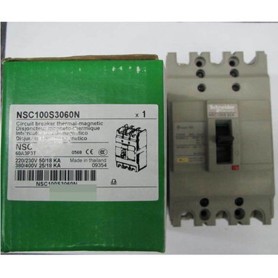 1PC New Schneider NSC100S3060N  Molded case circuit breaker Free shipping