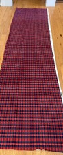 Three Yards Red Plaid Fabric Cotton