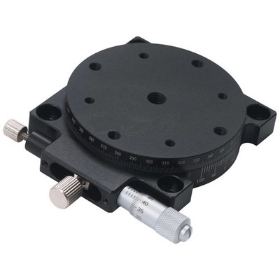 360° 60mm Manual Rotary Linear Stage R Axis Displacement Sliding Table