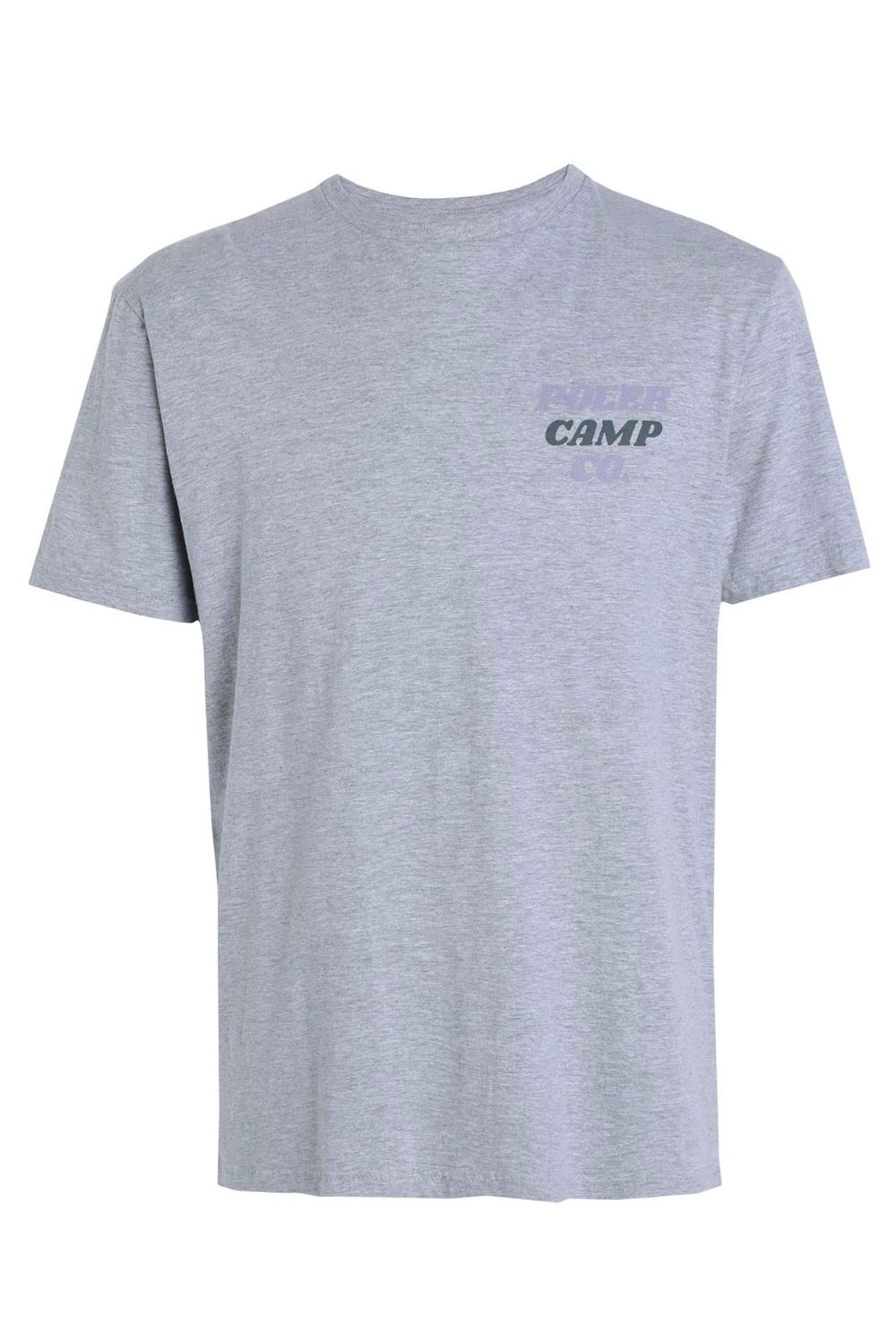 Herren Poler Goomer Baumwoll-Футболка grau M