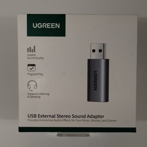 UGREEN CM383 - USB External Stereo Sound Adapter - Lot of 7