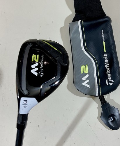 Vgood Taylormade M2 3 Hybrid 19° LH R Flex REAX Graphite Shaft Headcover