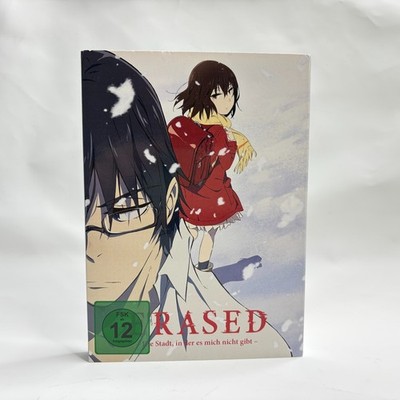 Erased - Volume 1 Episoden 1-6 Anime (2 DVDs) - Guter Zustand  