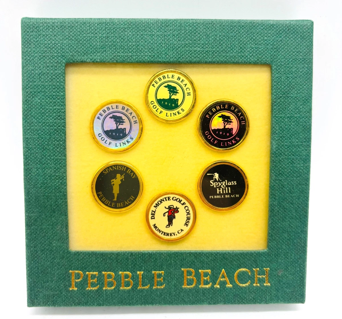 Pebble Beach Golf Ball Markers for sale | eBay