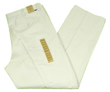 Men's Chino Pants NEW Chaps True American Beige Tag 40x32 measured size 38x30