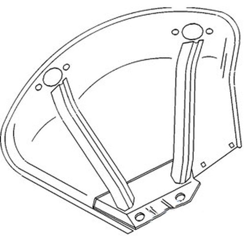 AL28584 1411-5006 Fender (RH) Fits John Deere - Picture 2 of 7