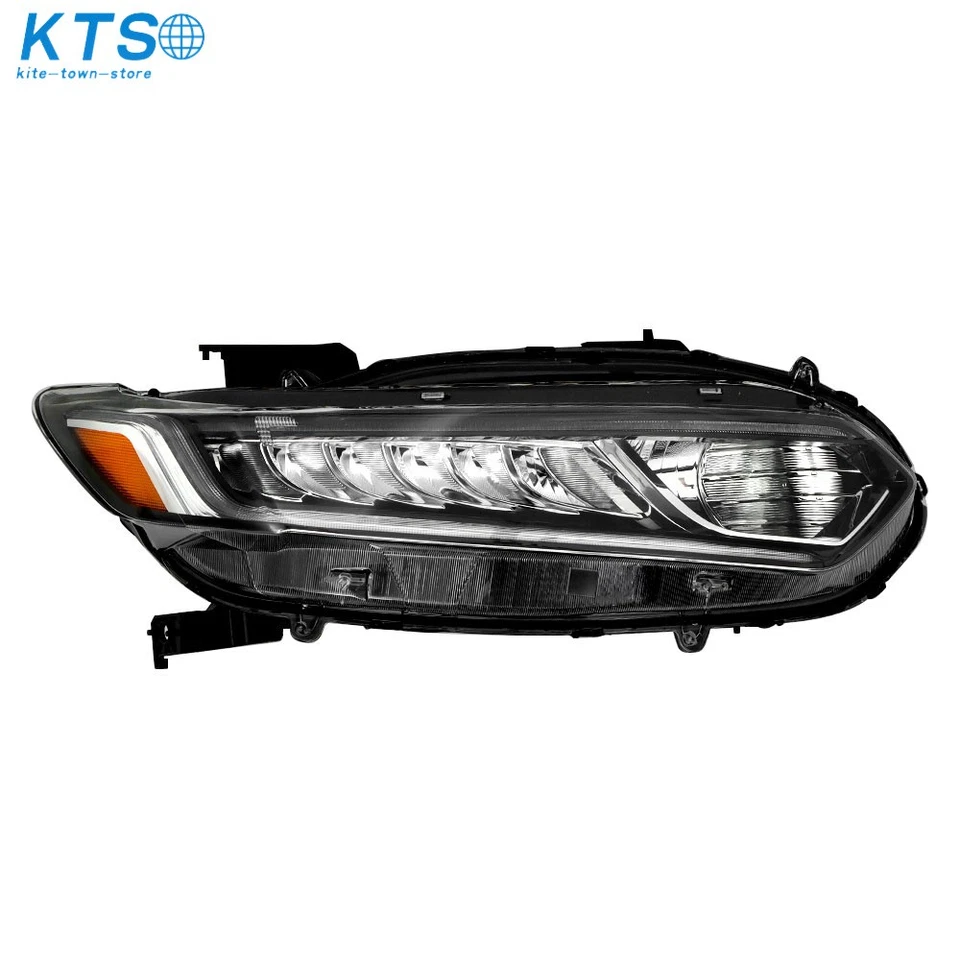 Faro delantero halógeno pasajero derecho para Honda Accord Sedán 2018-2020 Foto 3 de 4