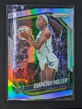 2025 Panini Prizm WNBA Diamond Miller #27 Silver Holo Prizm Minnesota Lynx