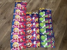 2026 Super Mario Galaxy Happy Meal Box Lot Of 18