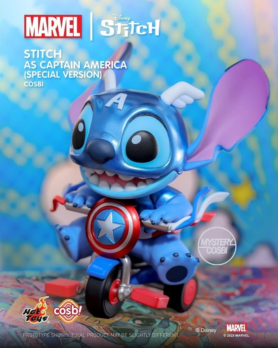 Stitch Marvel COSBI Collection Series Confirmed Blind Box Figure