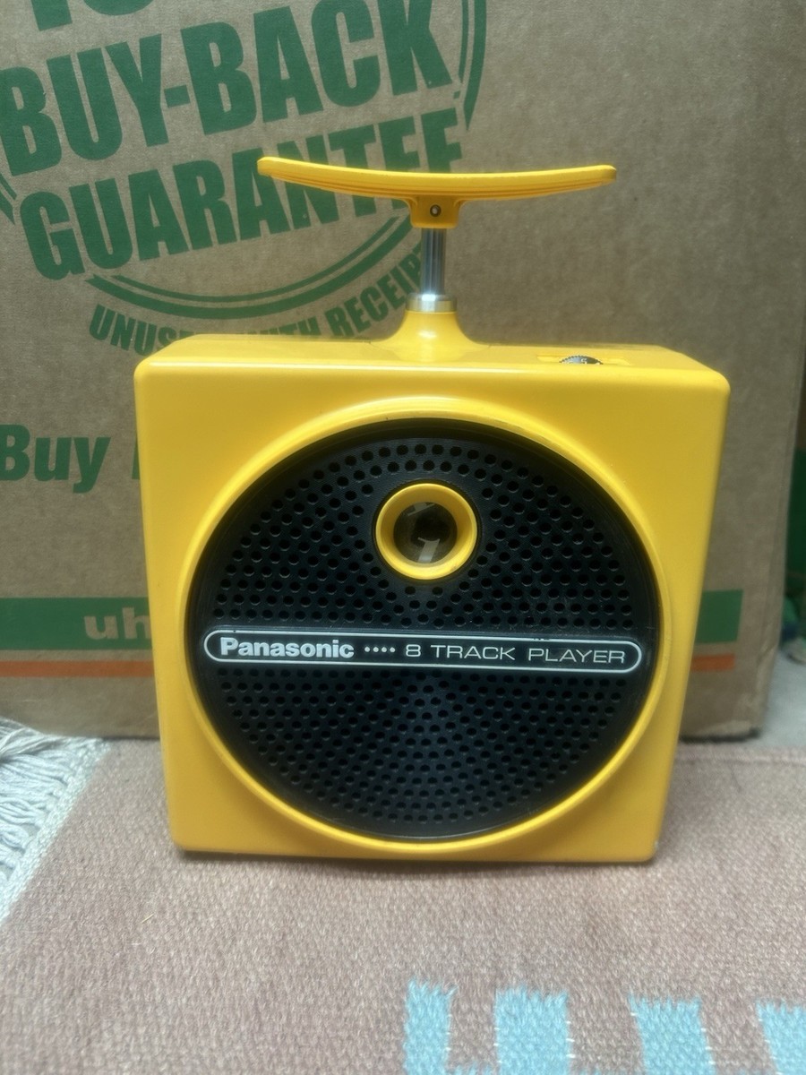 Panasonic Red Dynamite RQ-830S - Lecteur Portable 8 Pistes - EN L'ÉTAT, Pour Pièces