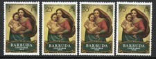 Barbuda 1969 Christmas set SG 38-41 Mnh.