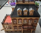 Vintage 1989 PLAYMOBIL Victorian Mansion Modular Dollhouse 5300 Playset **READ**