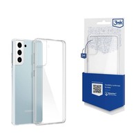 3Mk Clear Case FÜR Samsung Galaxy S21+ 5G MIT VOLLBILD- UND RÜCkenschutz