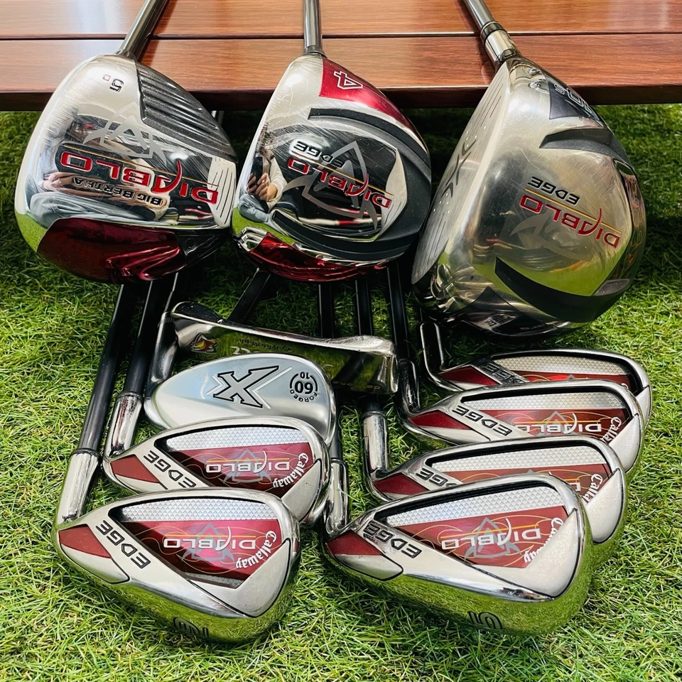 Callaway Fullset DIABLO EDGE 1w 4w 5w Iron 5-9+Pw 11Pcs SR/R Flex Golf Club - Image 2 of 4