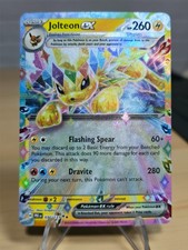 Pokemon Sv: Evoluzioni Prismatiche | Jolteon ex 030/131 | Doppia Holo Rara | NM+++