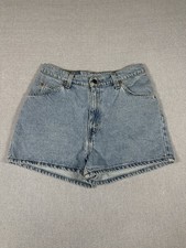 Vintage Orange Tab Levi's Shorts Womens 11 Short Blue Denim 912 Slim Fit 90s 80s