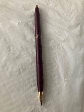 Vintage Cross Classic Century Ballpoint Pen / Burgundy W/Gold Design Made in USA