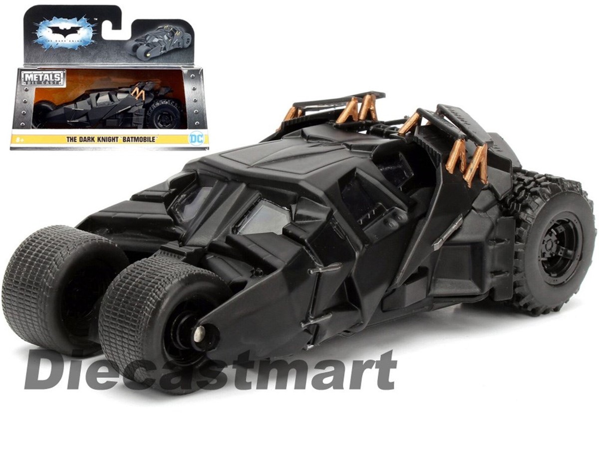 JADA 98232 2008 BATMAN DARK KNIGHT BATMOBILE 1:32 DIECAST ACT BY