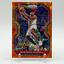 Montrezl Harrell 2020-21 Panini Prizm #99 Orange Ice Prizm Clippers NM