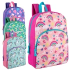 2 x Girls Backpack Kids 14L School Travel Unicorn Rucksack Junior Bag Childrens