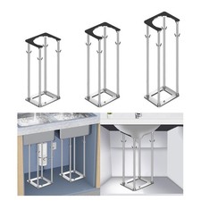 Undermount Sink Bracket Adjustable Support Sink Legs for Countertop Bathroom