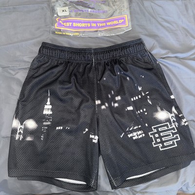 Eric Emanuel Skyline Black Shorts 100% AUTHENTIC SIZE XL | eBay