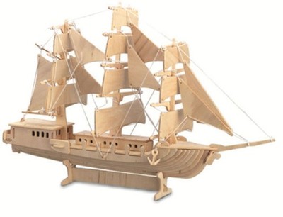 Kai P049 Segelschiff Holzbaukasten
