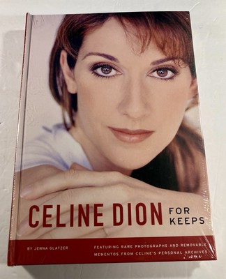 FACTORY SEALED CELINE DION FOR KEEPS HARDCOVER BOOK NEW