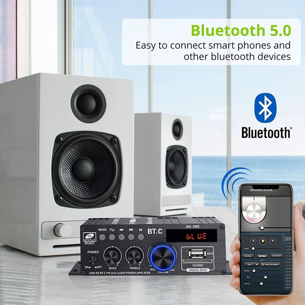Surround Sound System For Tv 800W Bluetooth Audio Power