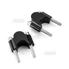 Universal For 1 1/8" Handle Bar 30mm Riser Clamp Spacer MX Motorcycle Yamaha ATV