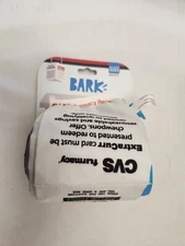 NEW Bark & CVS Pharmacy = CVS FURMACY RECEIPT = Dog Squeak Toy NWTS