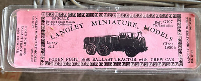 Langley Miniature Models Foden FGHT 8/80 Ballast Tractor w/Crew Cab