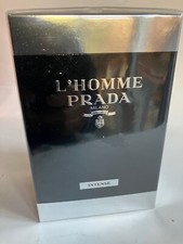 PRADA L'HOMME INTENSE 3.3oz EDP Spray for Men, 100% AUTHENTIC, SEALED, RARE